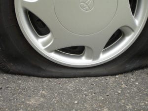 Flat tire