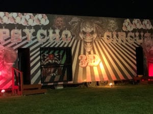 Haunted attraction at Jason's Woods in Lancaster County, Pennsylvania