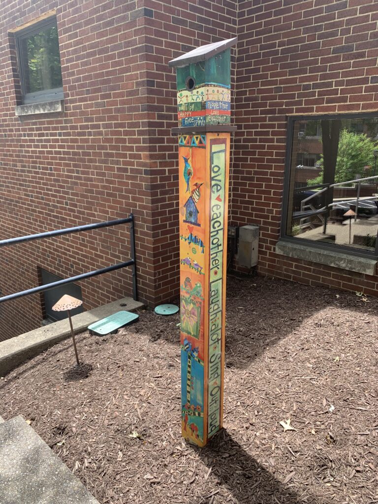 A pillar at Joseph's university