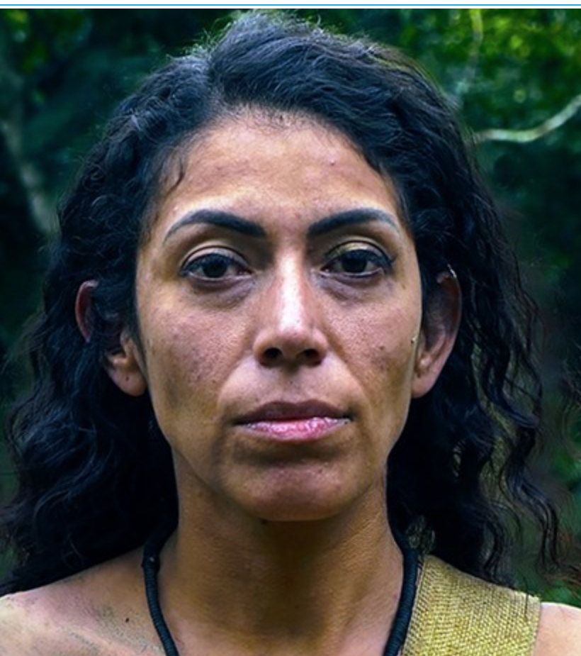 Malorie Ann Romero in "Naked and Afraid" 